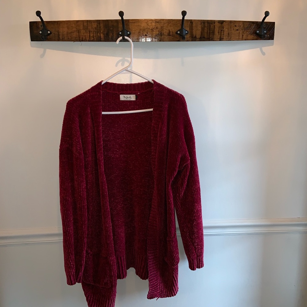 Pink Velvet Sweater